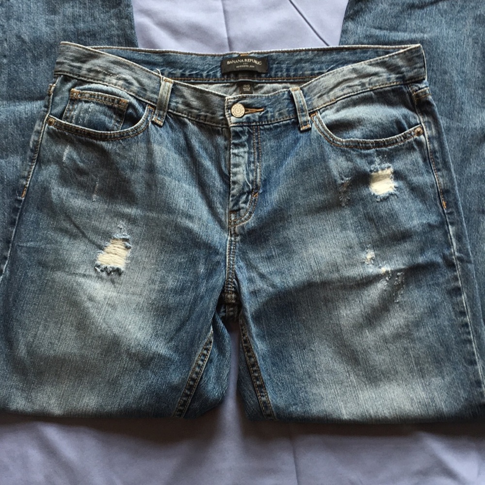 Banana Republic boyfriend jeans size 30/10